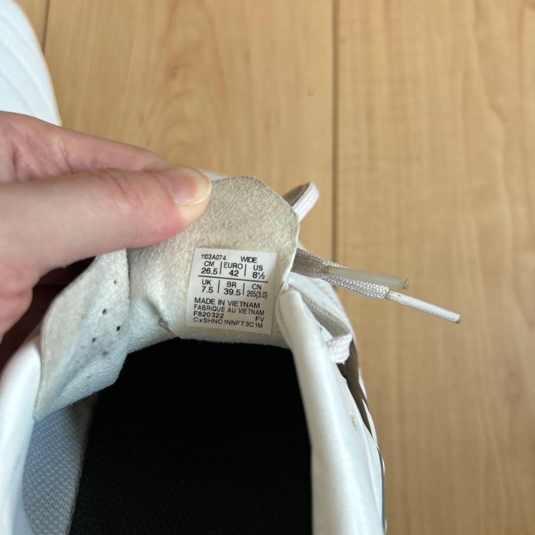 asics LIGHT ホワイトスパイクシューズ