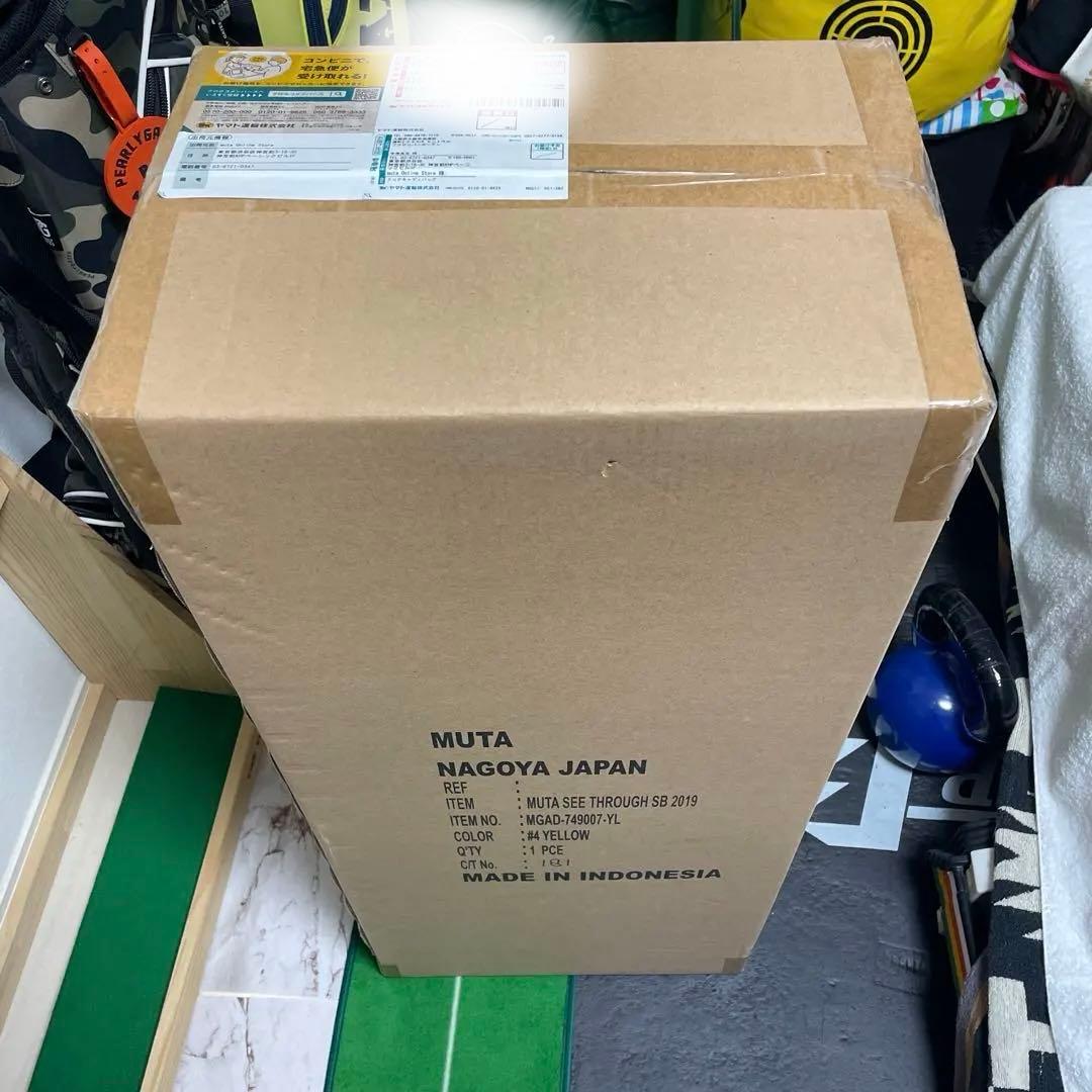 MUTA MARINE スタンドバッグ 蛍光グリーン 新品未開封　キャディバック