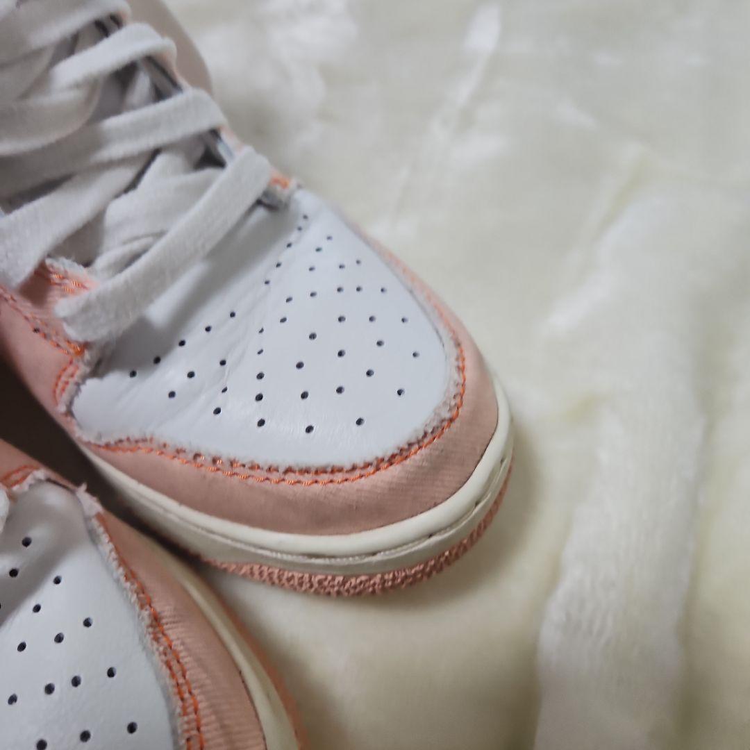 【人気⭐NIKE】 ダンク ハイ 1985 サイズ25 ピンク オレンジ