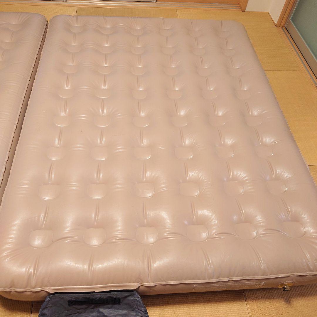 美品　Coleman コンフォートエアーマットレス　クイーン　2個