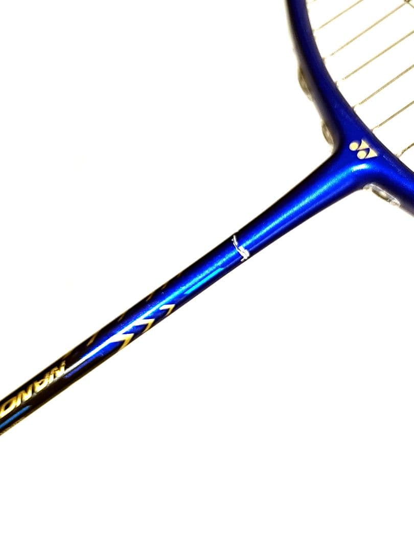 YONEX ナノフレア 200 サファイアブルー(4U.G5)中古品