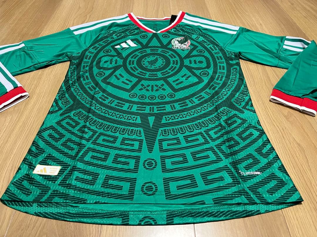 【長袖】④2026 メキシコ代表 ホーム ユニフォームL