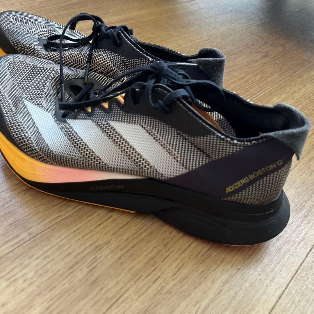 ADIZERO Boston12 陸上シューズ25.5おまけ付き