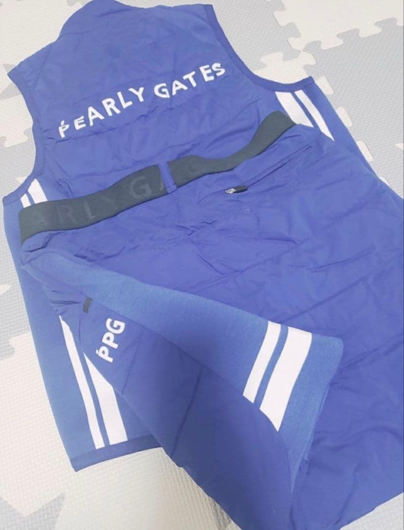EARLY GATES レディースベスト 青 PPG
