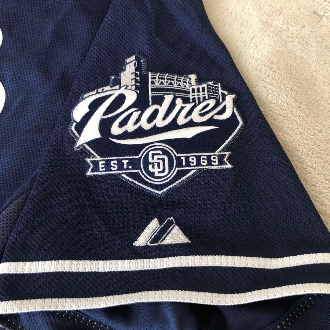 【美品】MLB サンディエゴ　パドレス　オーセンティック　ユニフォーム