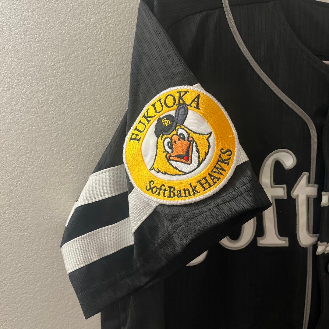 福岡ソフトバンクホークス 栗原陵矢 ビジターユニ M