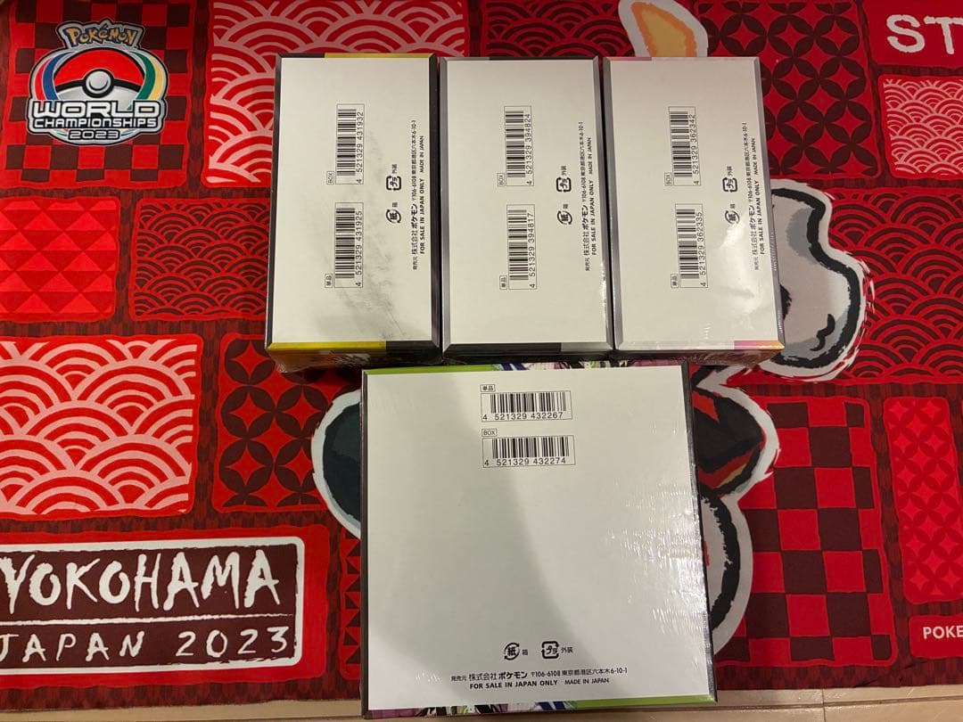 ポケカ シュリンク付き MEGAドリームex含む4BOXセット