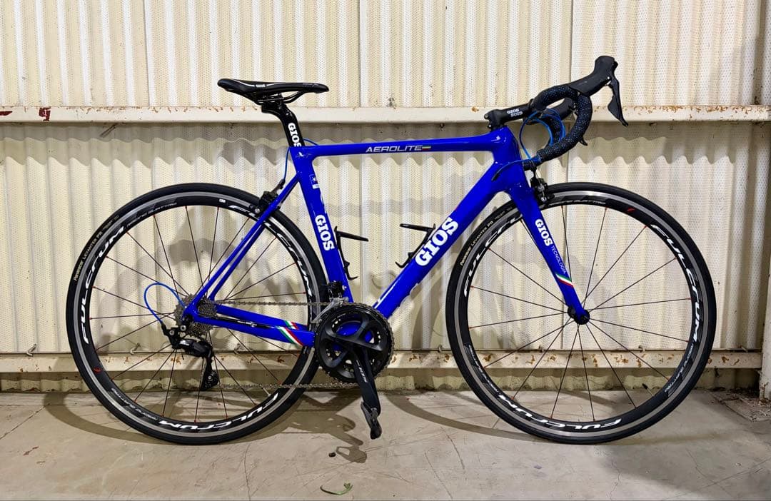 ③M12 GIOS AEROLITE ロードバイク 520mm アルミフレーム