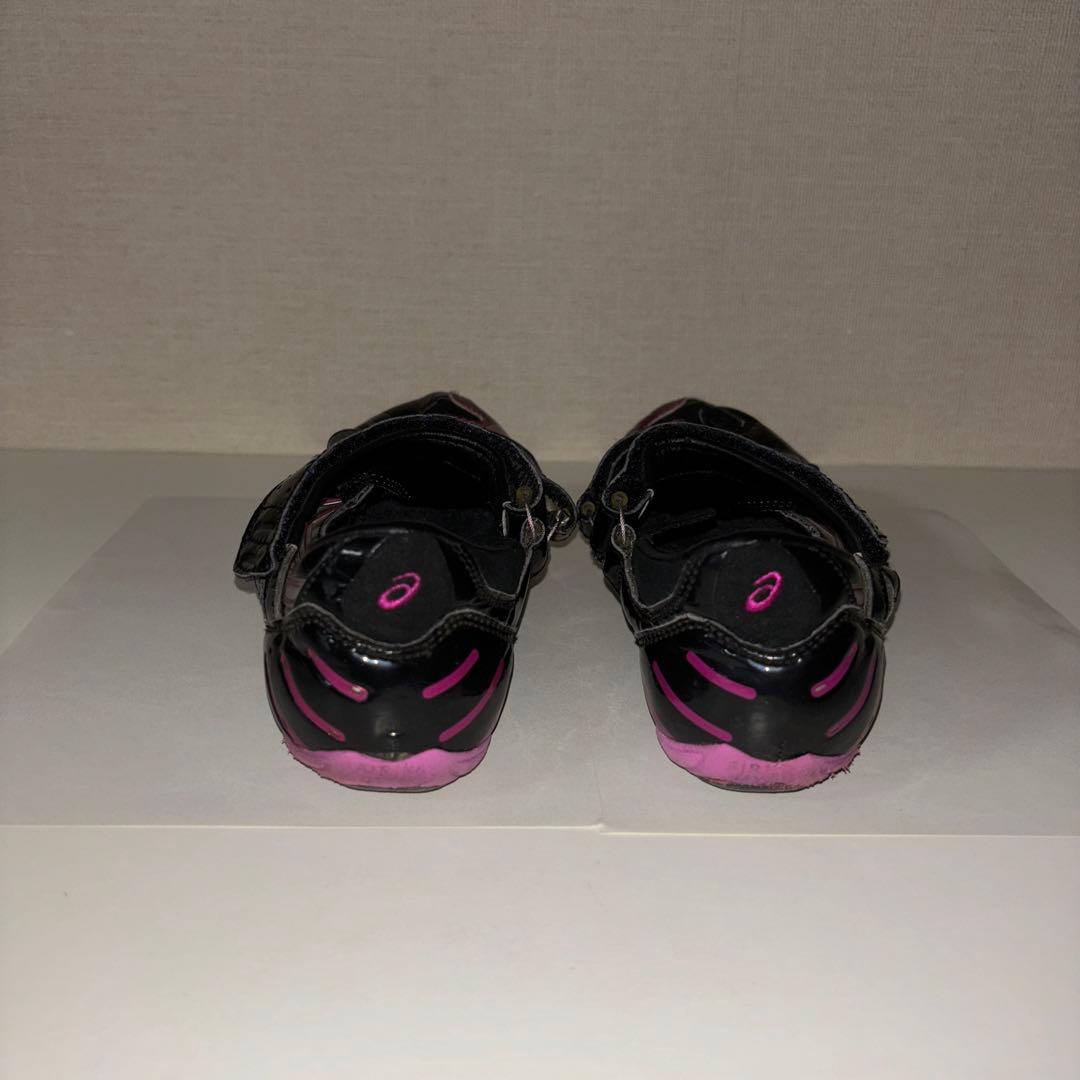 アシックス CYBERBLADE 陸上スパイク 24cm 短距離 タータン用