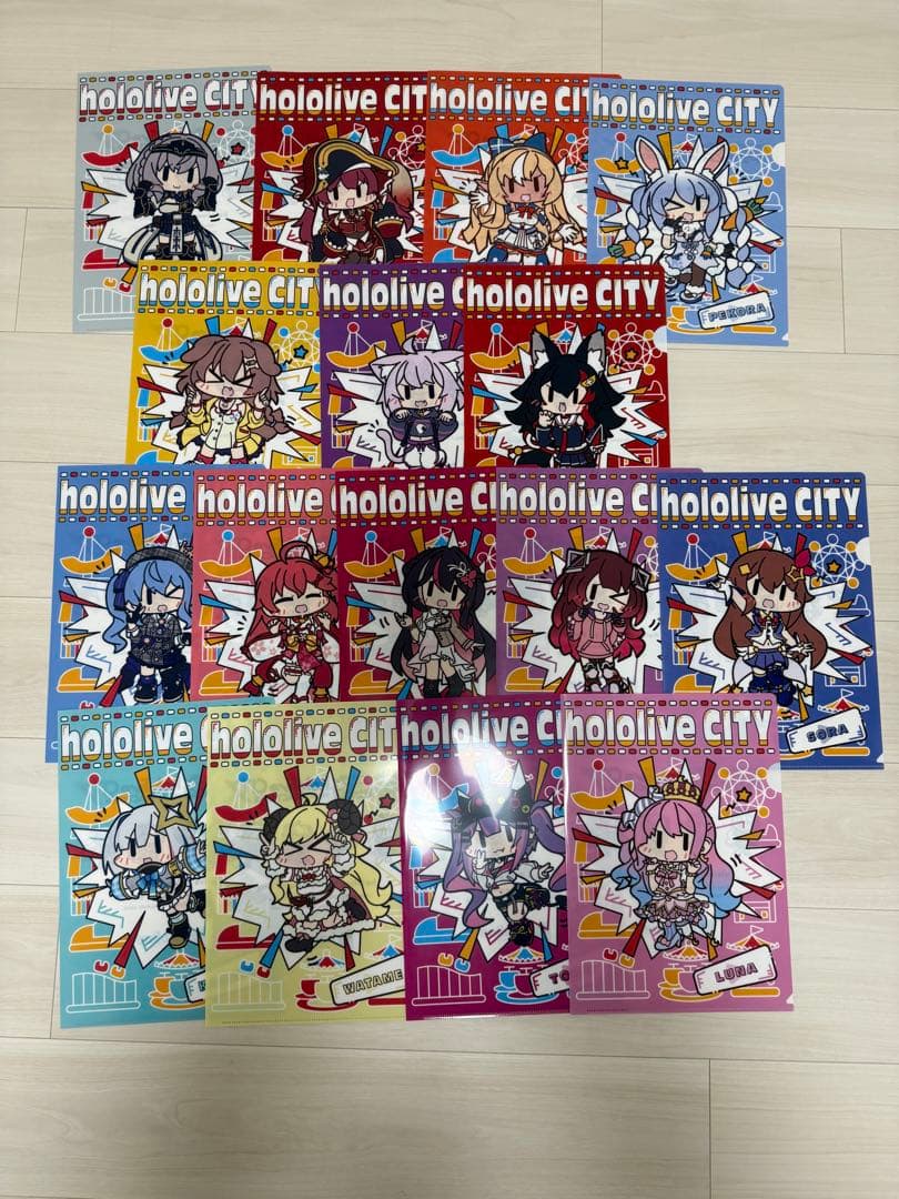 あ*る様 ホロライブ　クリアファイル　まとめ売り　星街すいせい　宝鐘マリン　白上