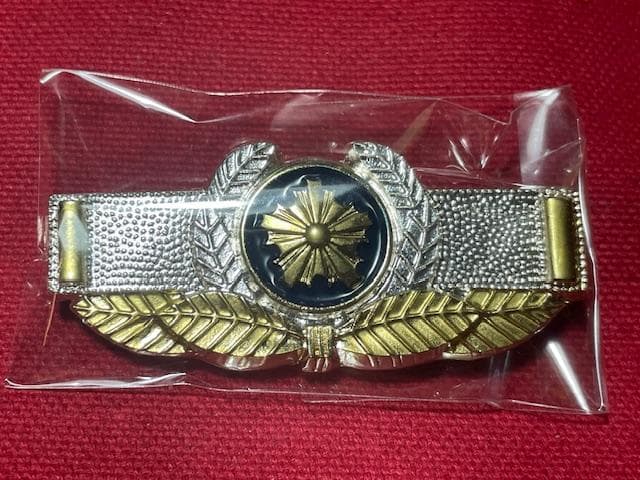 識別章プレート付き　+階級章（警部補）豪華版セット