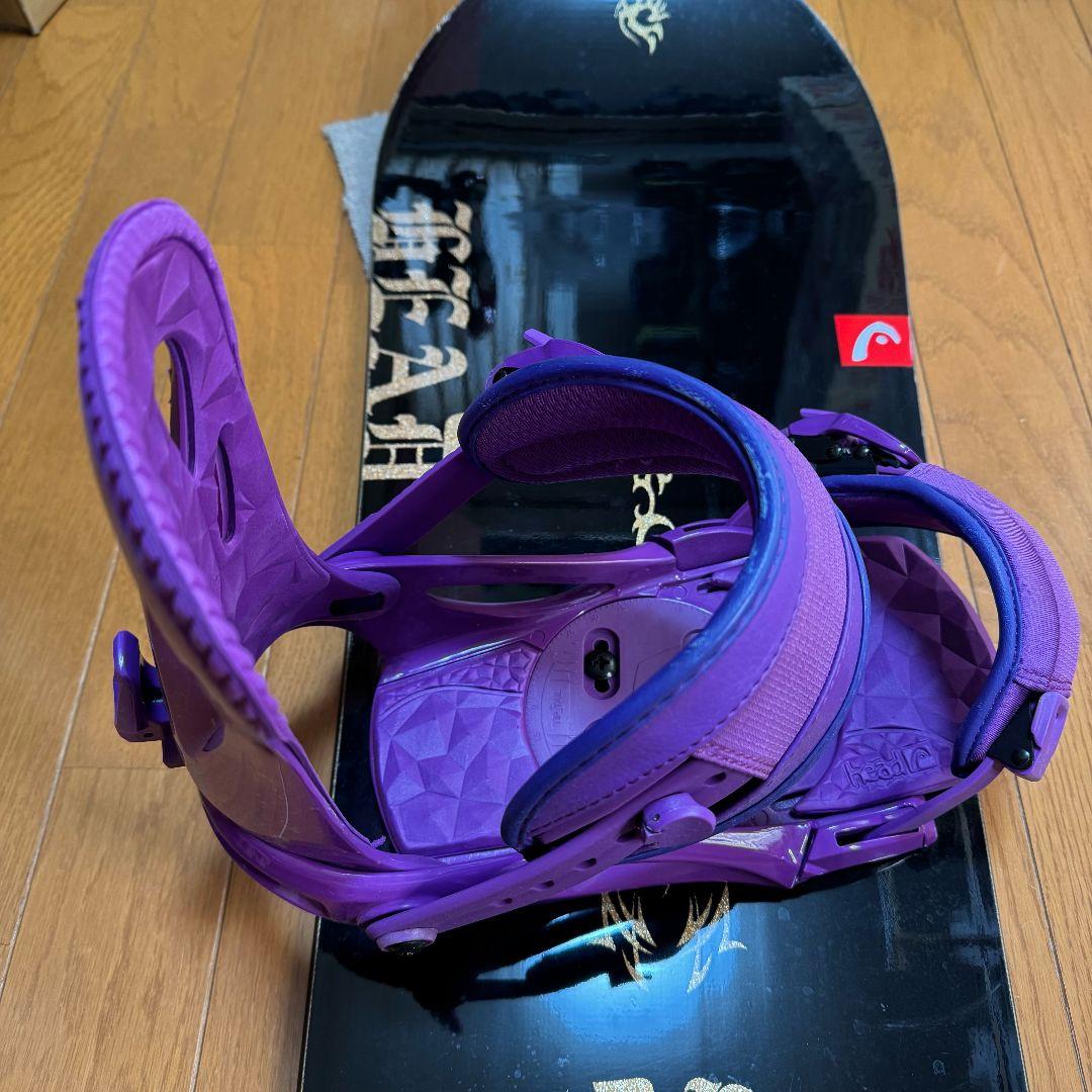 2点セット HEAD スノーボード 152cm 初心者 バイン