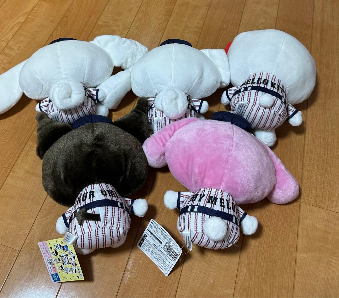 ジャパン × サンリオキャラクターズ野球日本代表 BIGぬいぐるみ