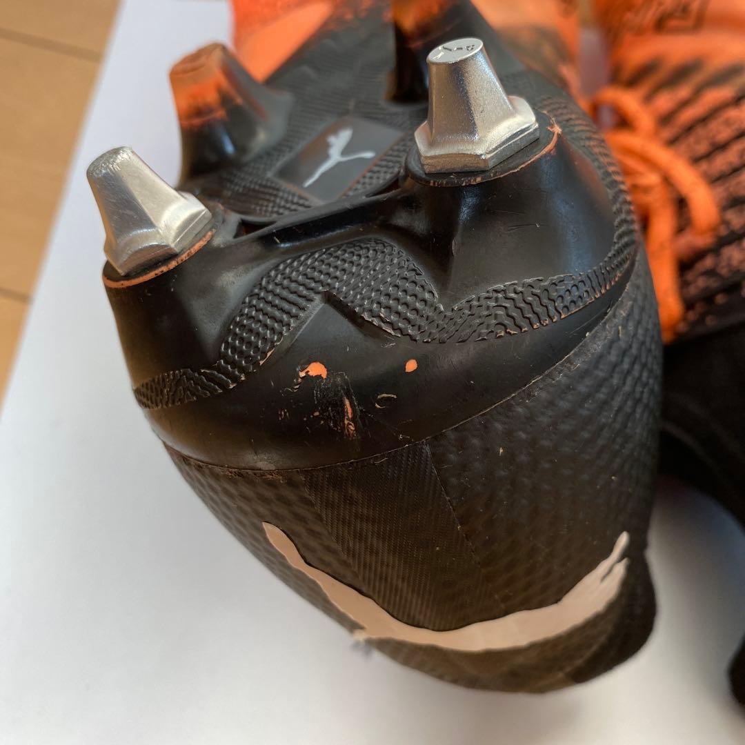 PUMA FUTURE サッカーシューズ オレンジ/ブラック27.5cm