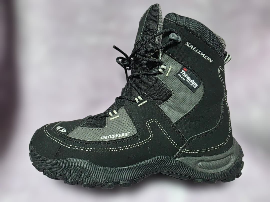 Salomon スノーブーツ ブラック/グレー　26.5cm