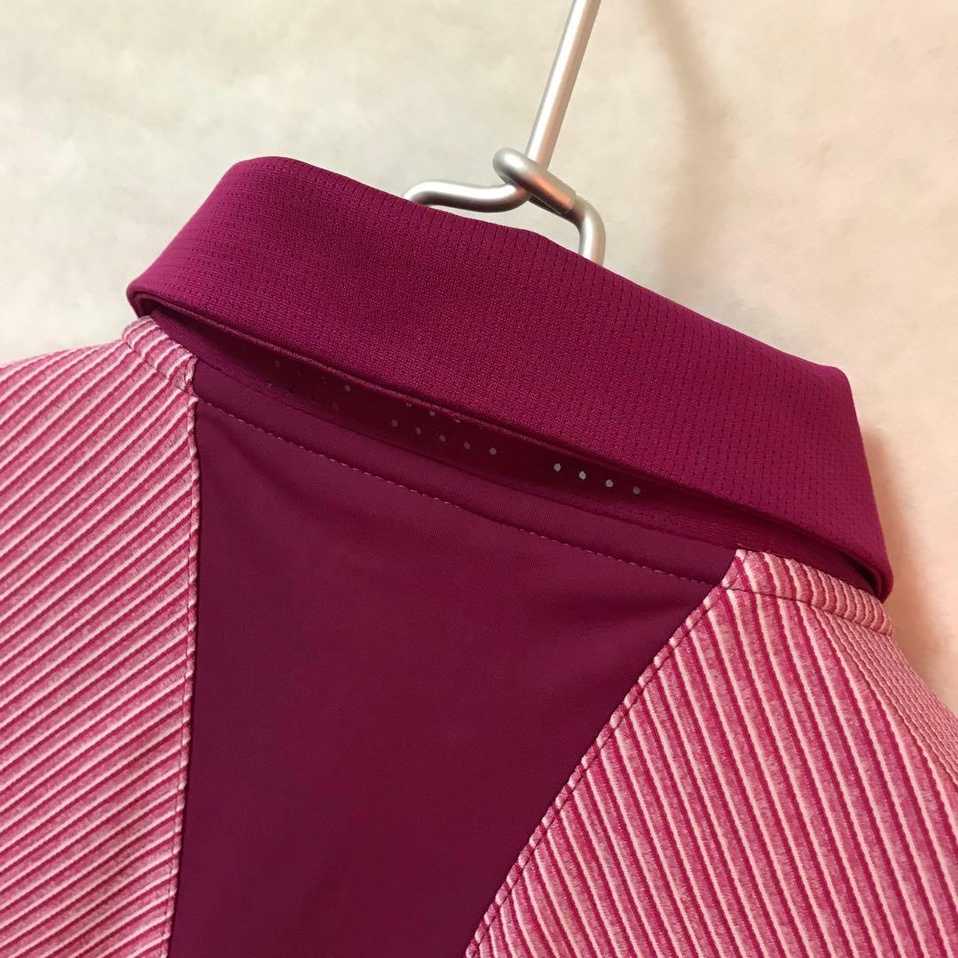 美品❇️adidas『アディダス ゴルフポロシャツ 半袖 climachill』M