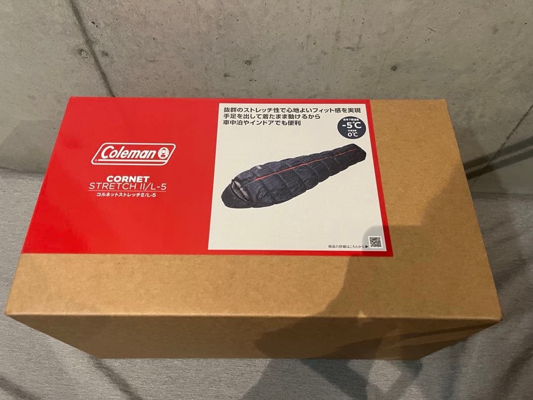 寝袋 シュラフ マミー型 使用可能温度 -5度