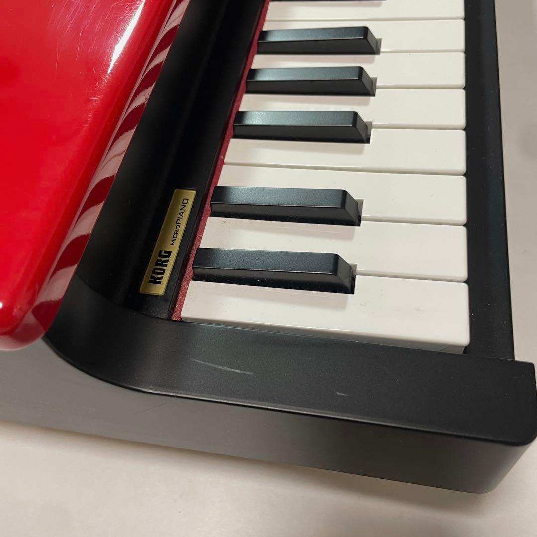KORG コルグ micro PIANO 電子ピアノ 61鍵盤 アダプタ 説明書