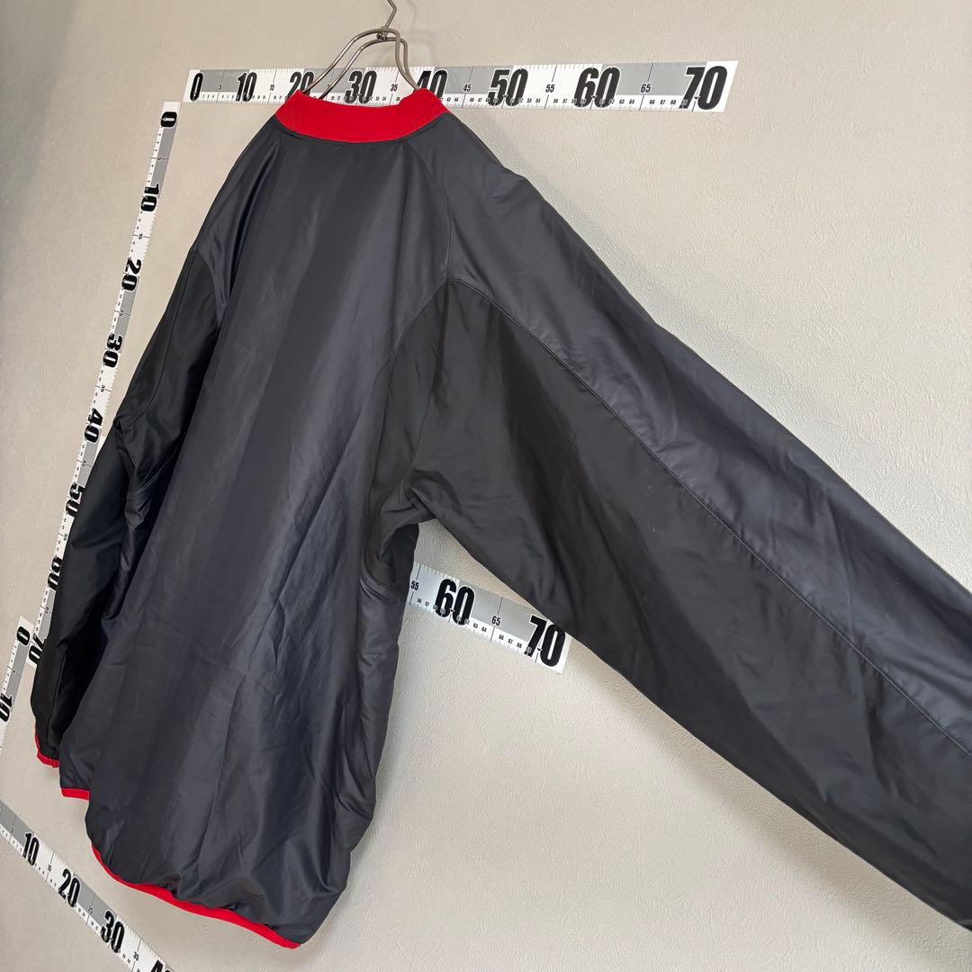 ピステ ナイキ NIKE ナイロンジャケット 黒 赤 白 XL 大きめ ビック