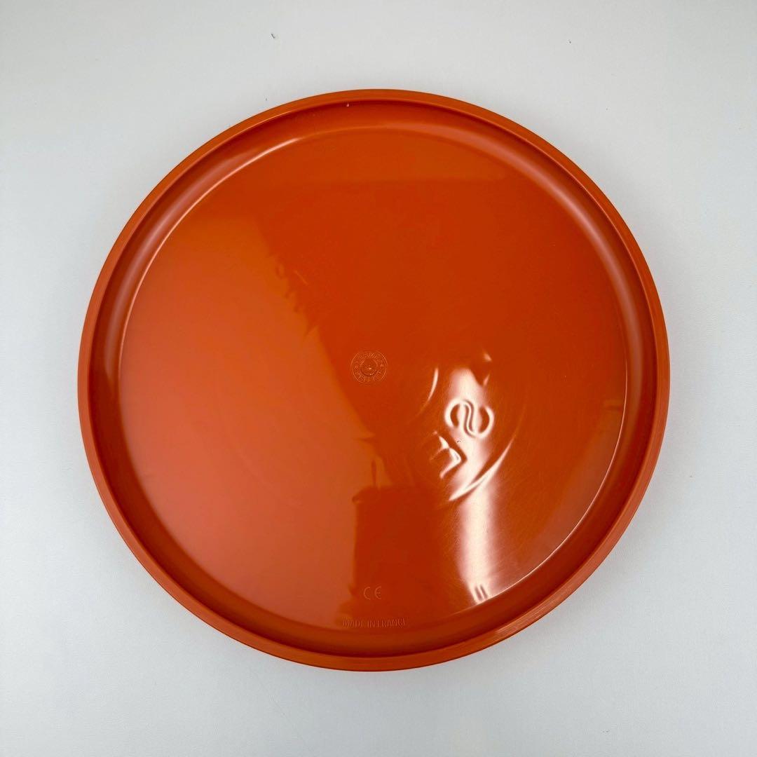 新品 HERMES エルメス フライングディスクウーフ オレンジフー フリスビー