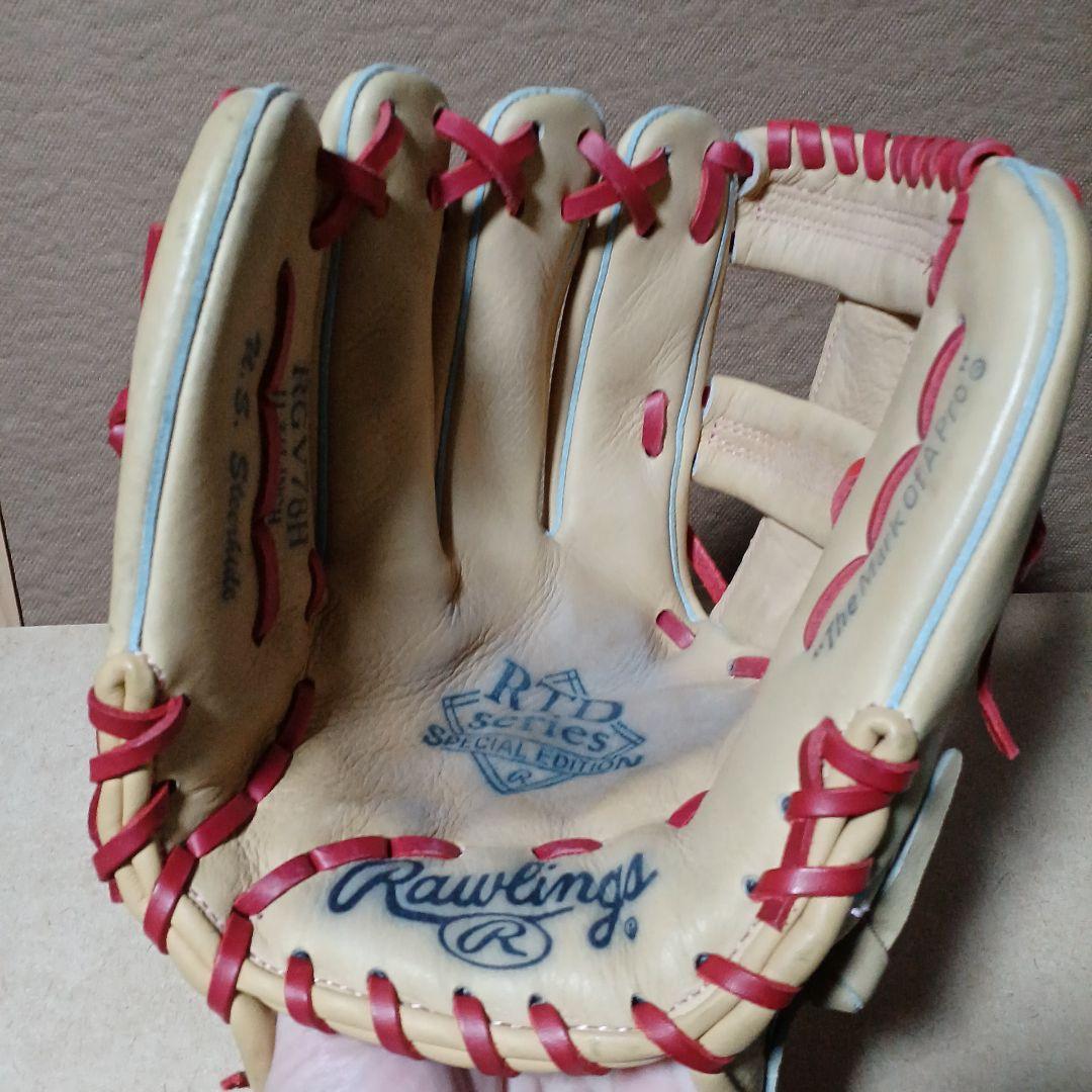 ローリングス　軟式野球用グローブ　左利き(左投げ)用　一種