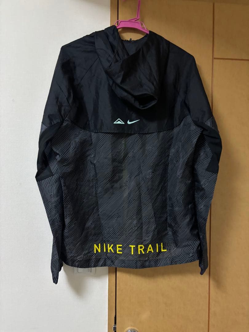 Nike Trail ウィンドブレーカー M ブラック/イエロー