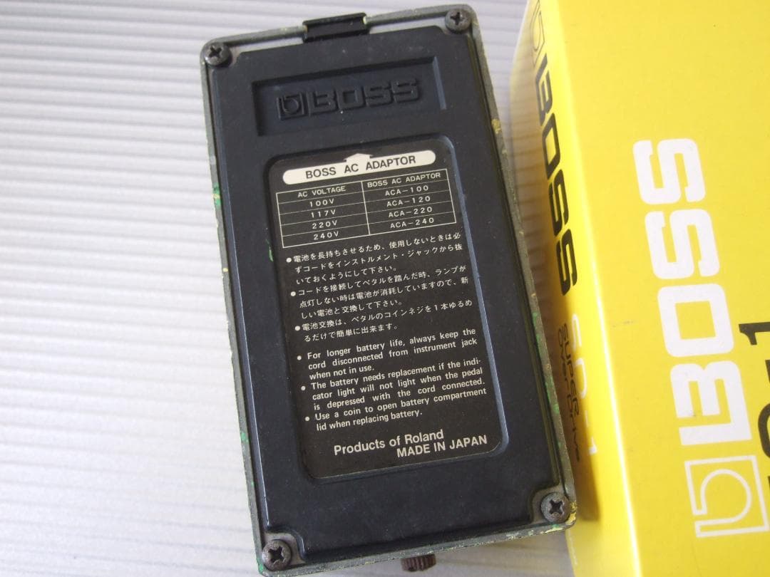発売初月 ZK1 BOSS OD-3 Overdrive OD3
