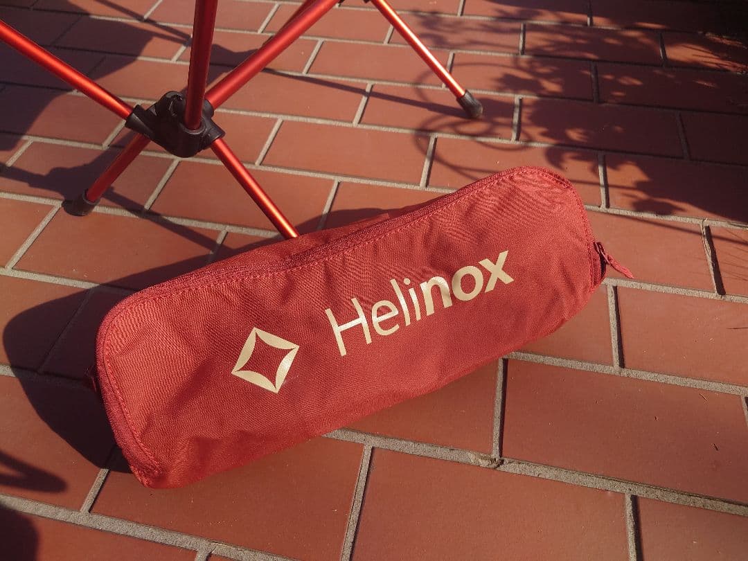 中古美品☆Helinox チェアツー ヘリノックス　パプリカ