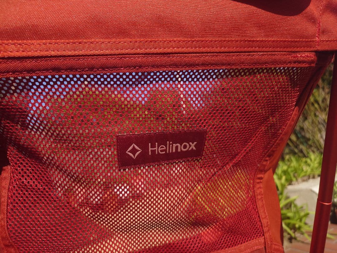 中古美品☆Helinox チェアツー ヘリノックス　パプリカ
