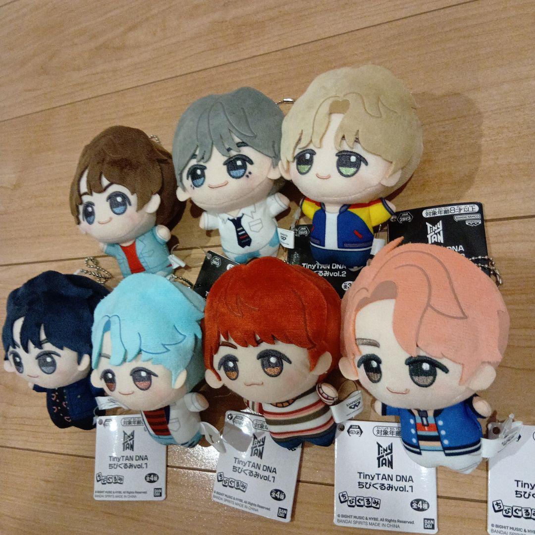 BTS TinyTAN DNA ちびぐるみvol.1〜2 全種セット