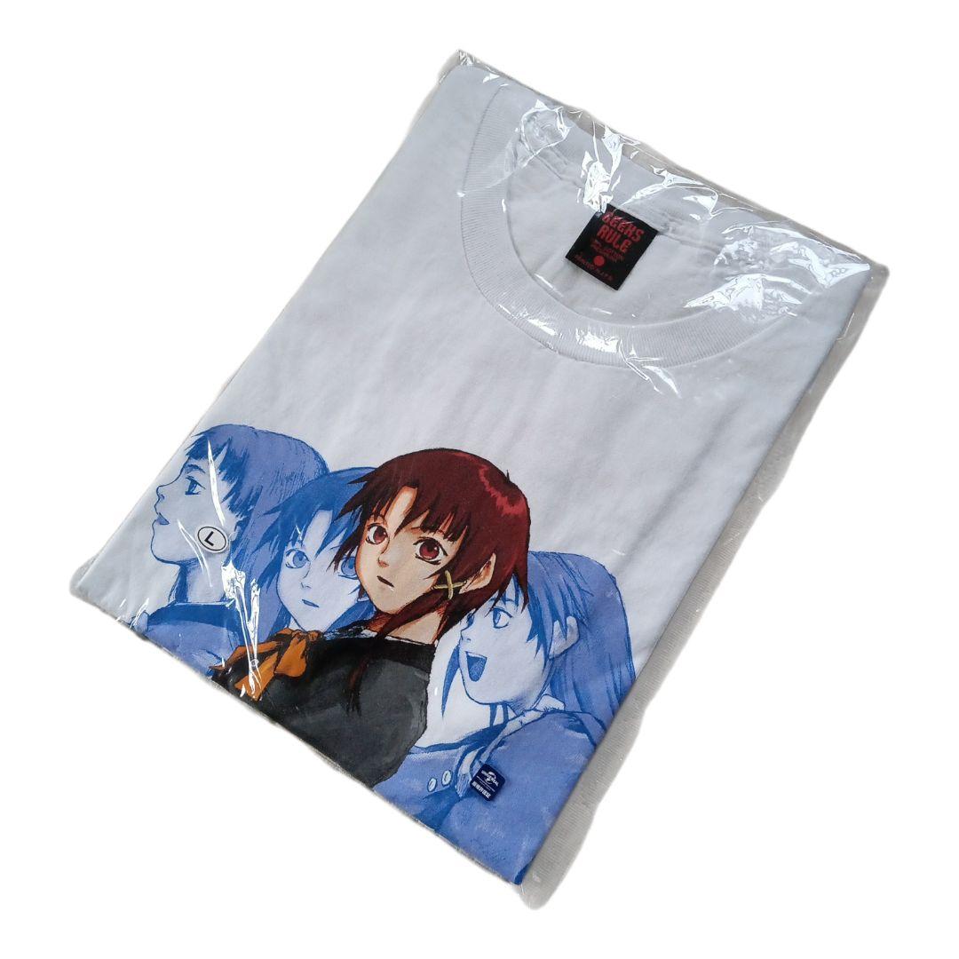 新品未使用 シリアルエクスペリメンツレイン Tシャツ 03 白 Lサイズ