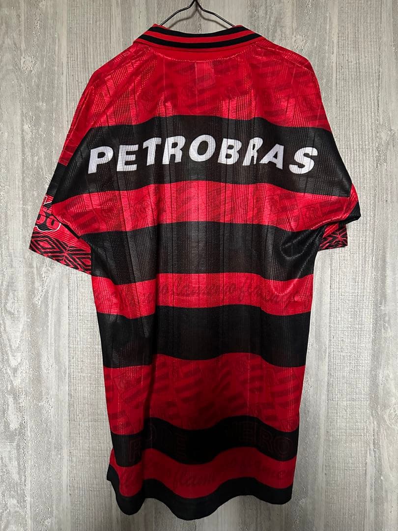 【希少】Umbro アンブロ フラメンゴ 94/95年 ブラジル戦 100周年