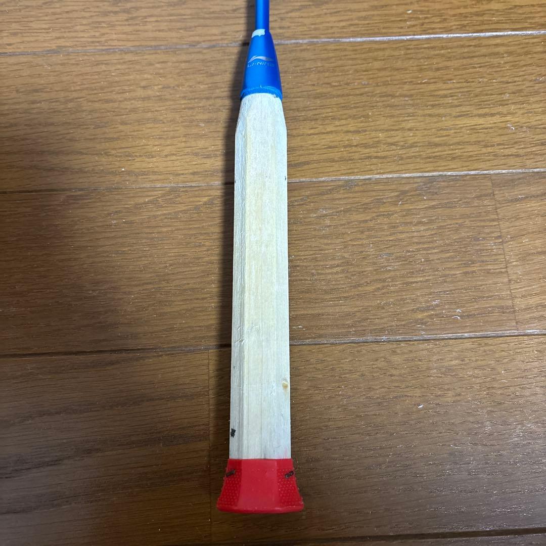リーニン AERONAUT7000B バドミントンラケット 青/緑/黒