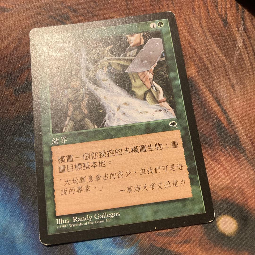 Mtg 大地の知識 中国語