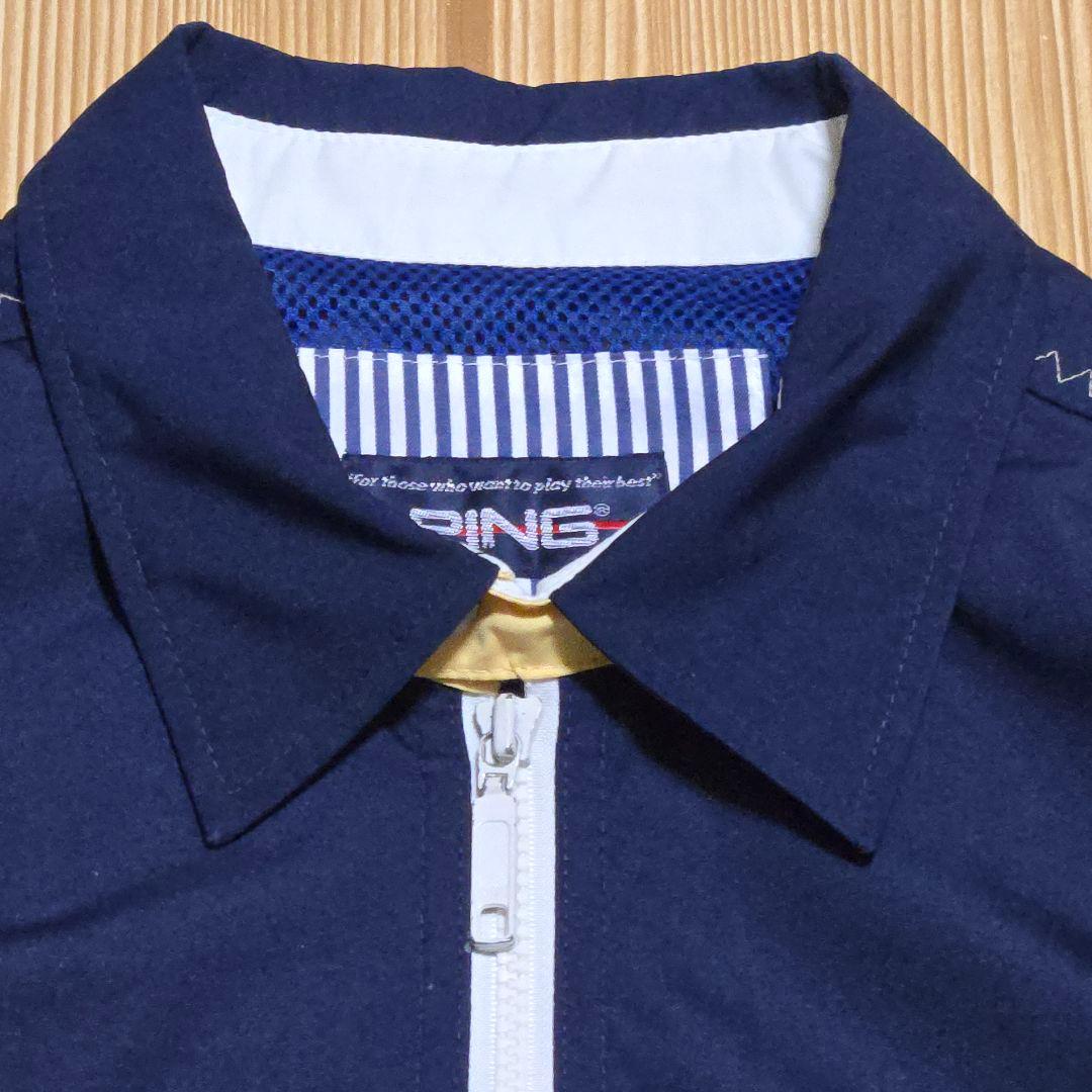 レトロ　オールド　PING GOLF ナイロンジャケット　スイングトップ　M