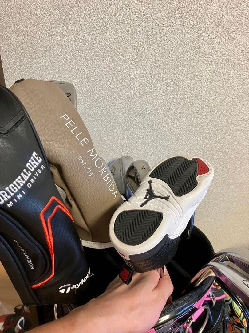 【超レア・美品】NIKE JORDAN 12 ナイキ ジョーダン パターカバーm
