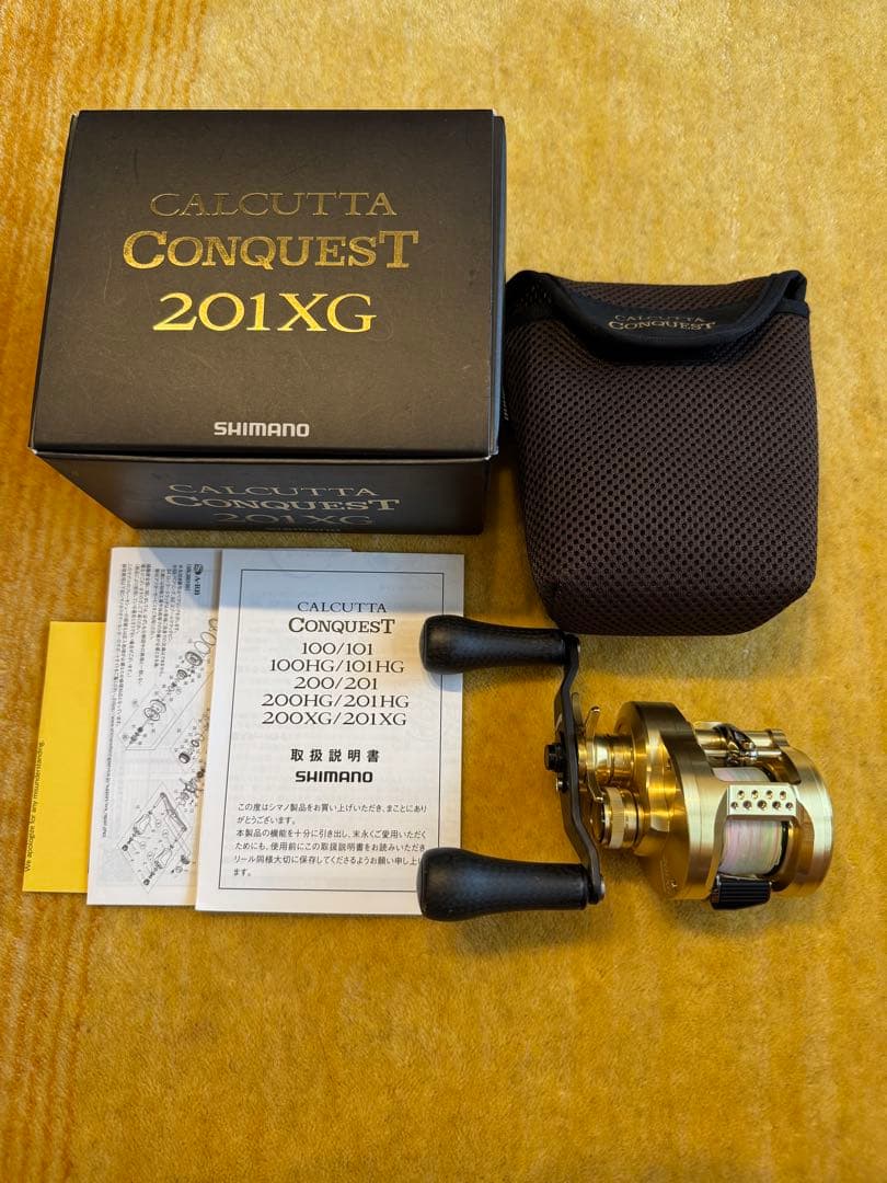 リール SHIMANO CALCUTTA CONQUEST 201XG