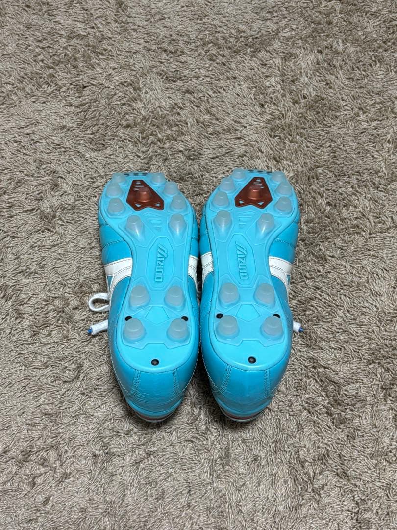 【箱、袋付き】サッカースパイク　モレリア2 JAPAN カタールW杯　水色