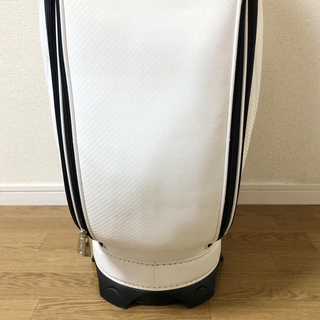 Titleist タイトリスト ゴルフ キャディバッグ 5分割 カート ホワイト