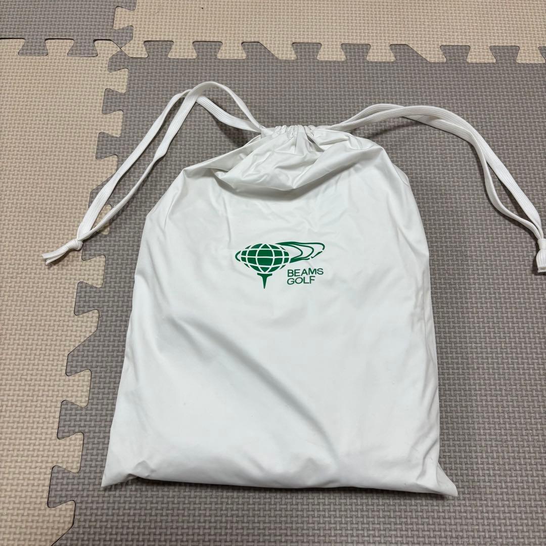 BEAMS GOLF レインウェア レインジャケット 巾着袋付き M
