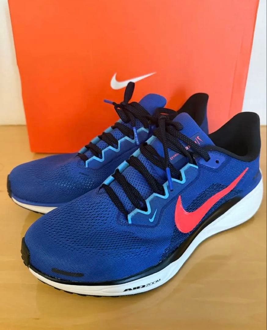 Nike エアズーム ペガサス41 ブルー26cm