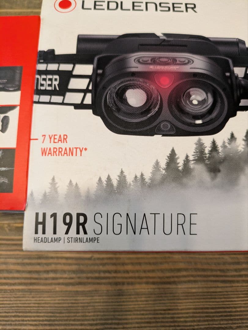 LED LENSER H19R SIGNATURE ヘッドランプ