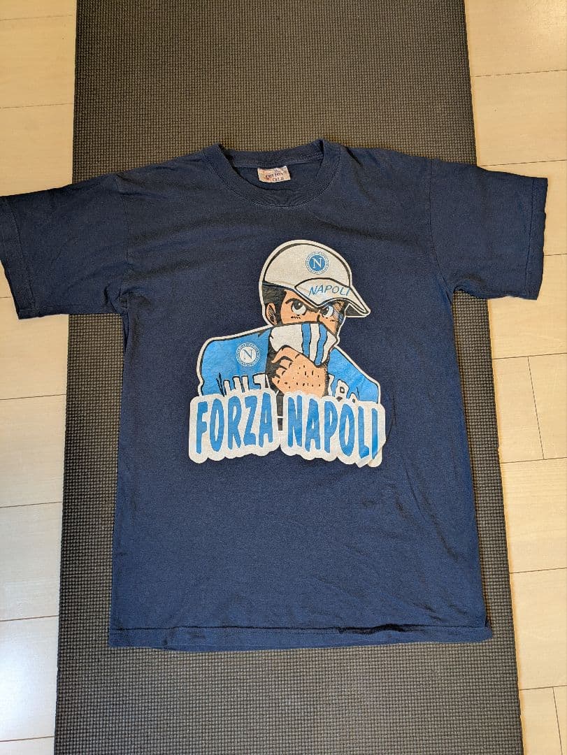 超レア ルパンSSCナポリ ウルトラスTシャツ XL ネイビー