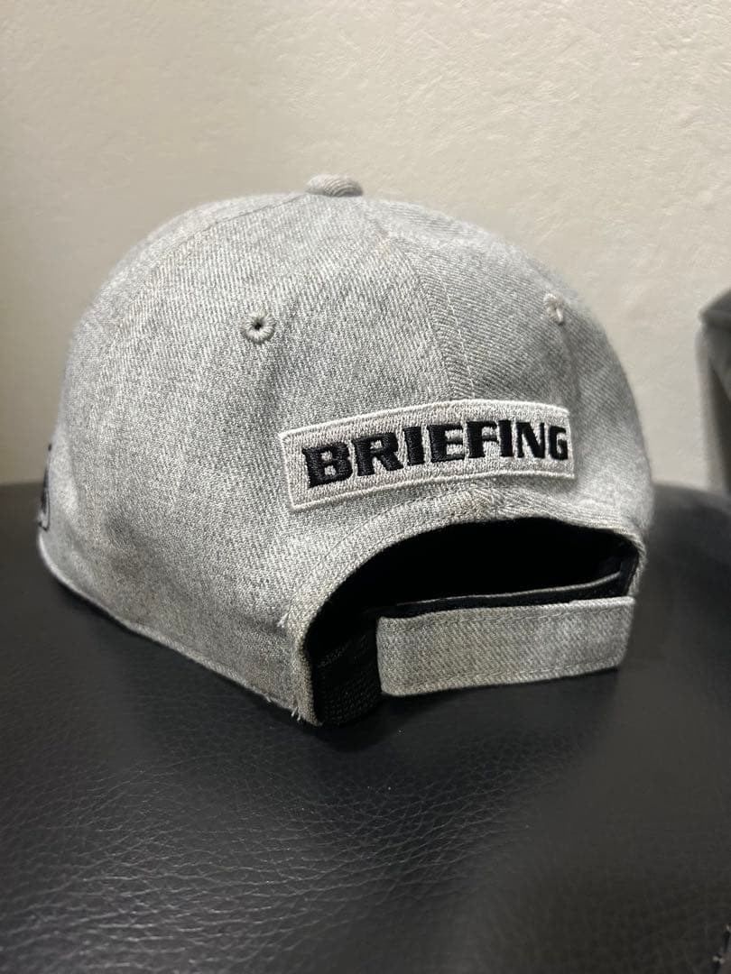 BRIEFING ブリーフィング グレーキャップ　ゴルフキャップ