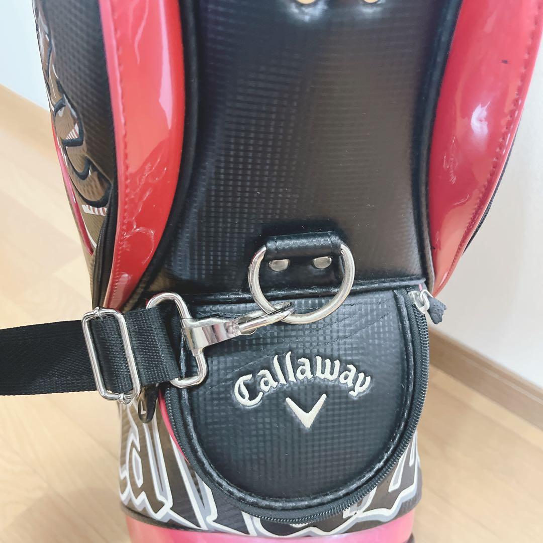 K168 Callaway キャロウェイ キャディバッグ 黒赤