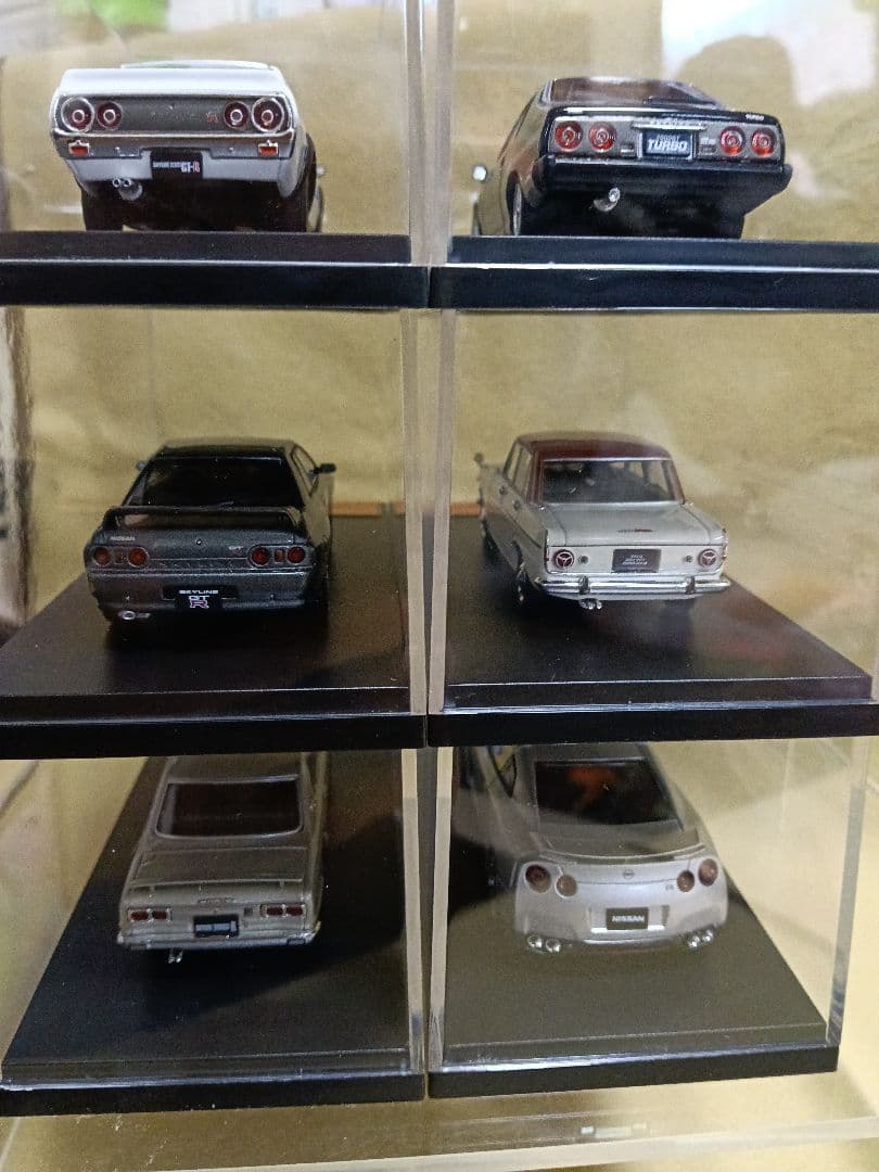 アシェット国産名車プレミアムコレクション　スカイライン6台美品オマケ付