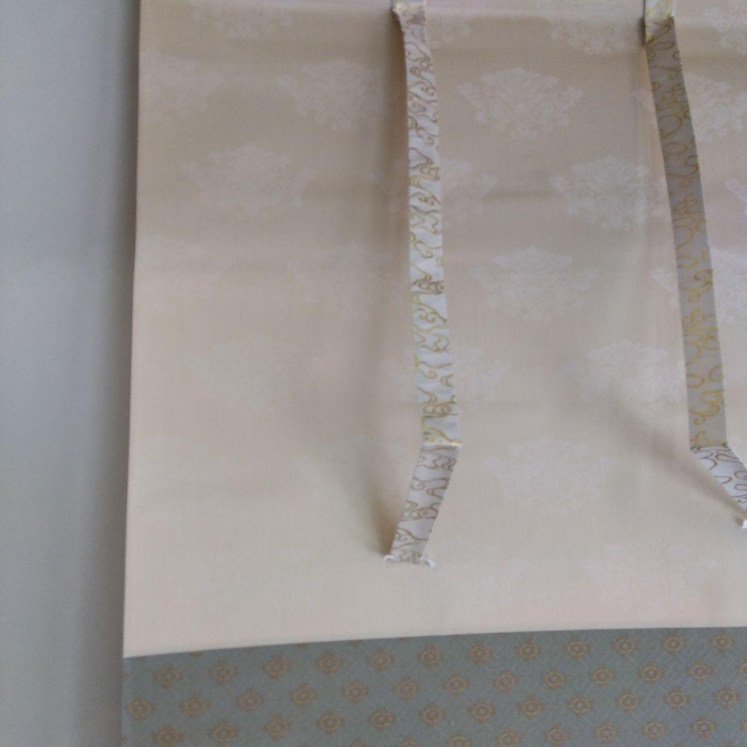 掛け軸　兜と菖蒲　里見昌金　端午の節句