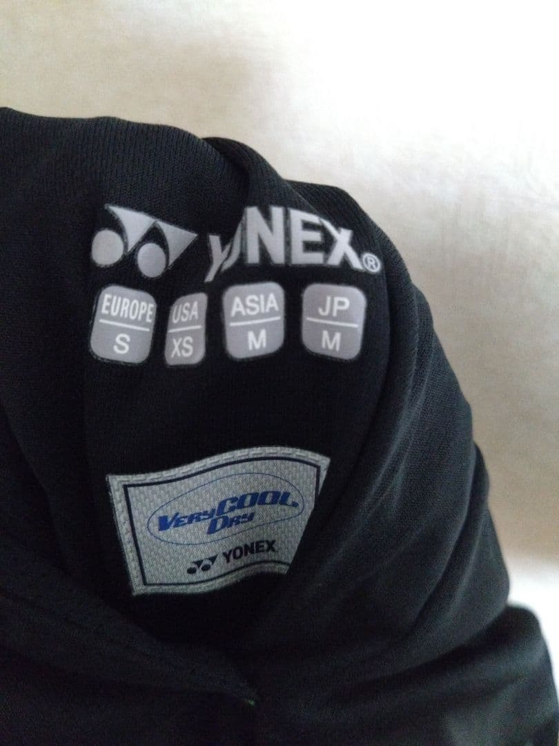YONEXヨネックス75thブラックゲームウェア上下セットウェアLハーフパンツM