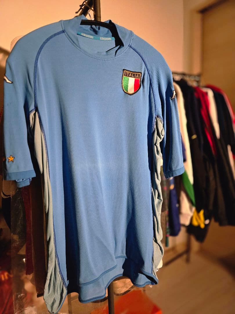 【ヴィンテージ】2002 イタリア代表ユニフォーム italy