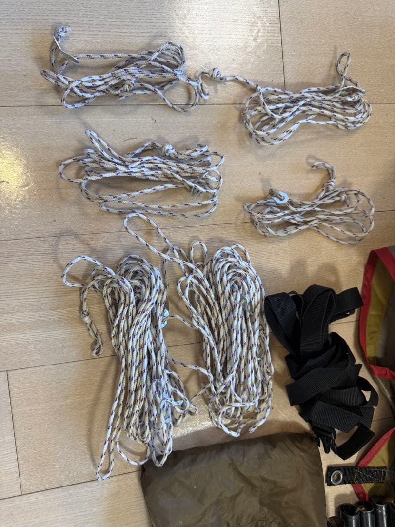  peak TTセットテントとタープ マットシート付き